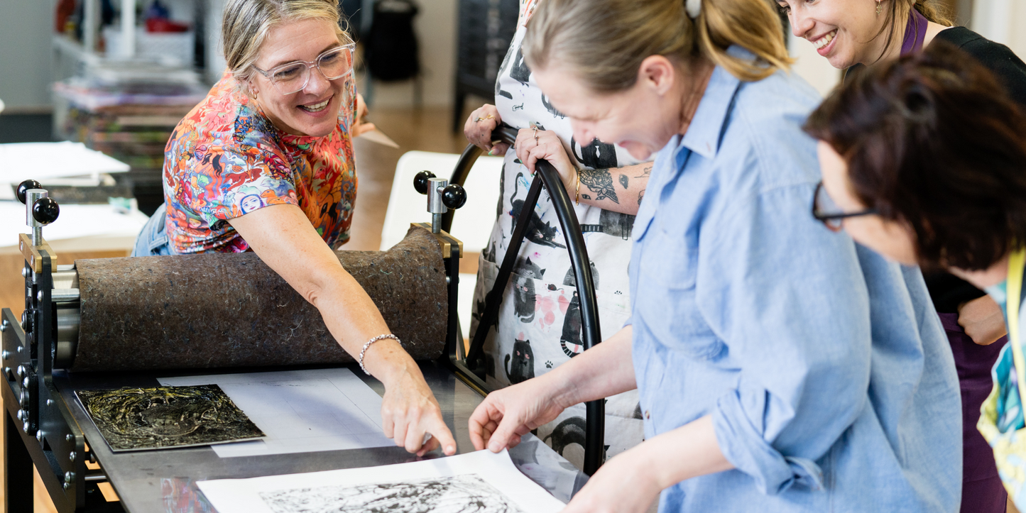 Ink It up a Printmaking Intiative