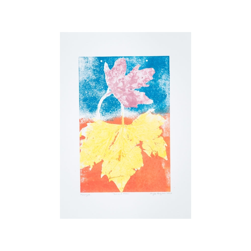 Alyssa Ferguson- Sun and Moon - Monotype