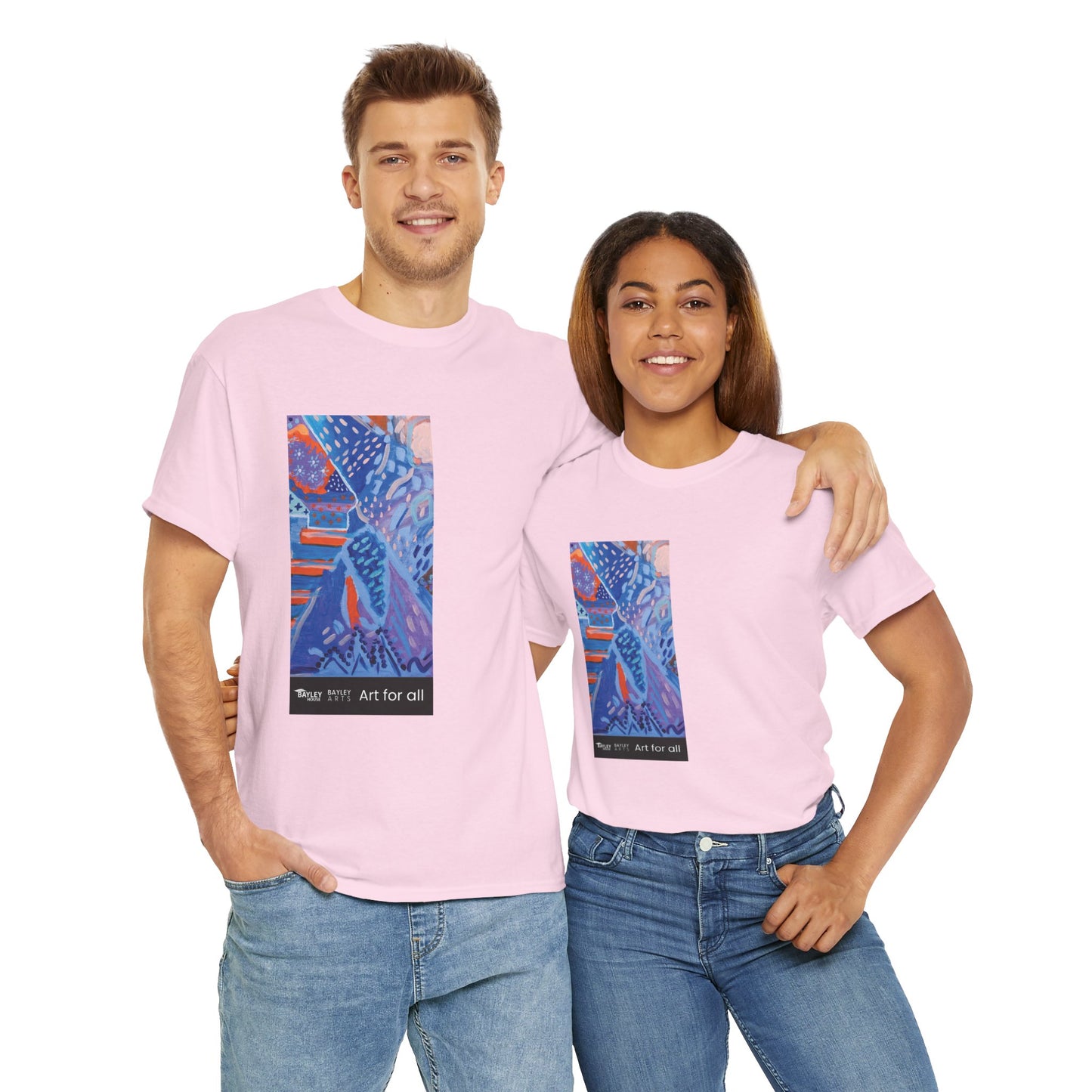 
                  
                    Bayley Arts - Art for All T-shirt - Collaborative Artwork
                  
                