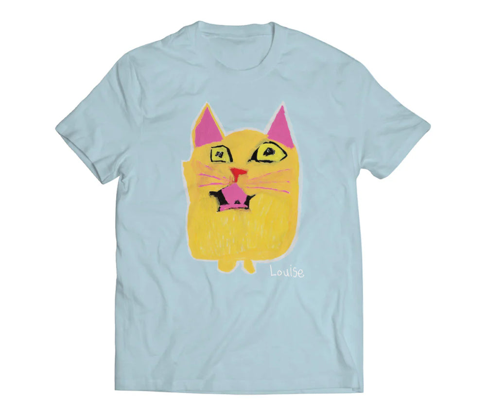 Louise Tshirt - Yellow Cat