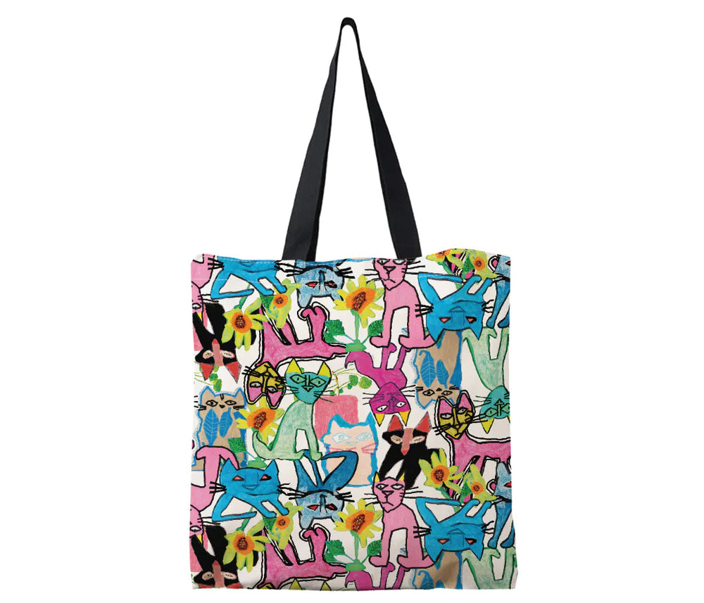 Louise All Over Cats Tote Bag