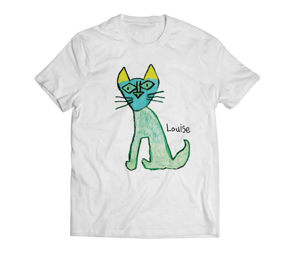 Louise Tshirt - Green Cat